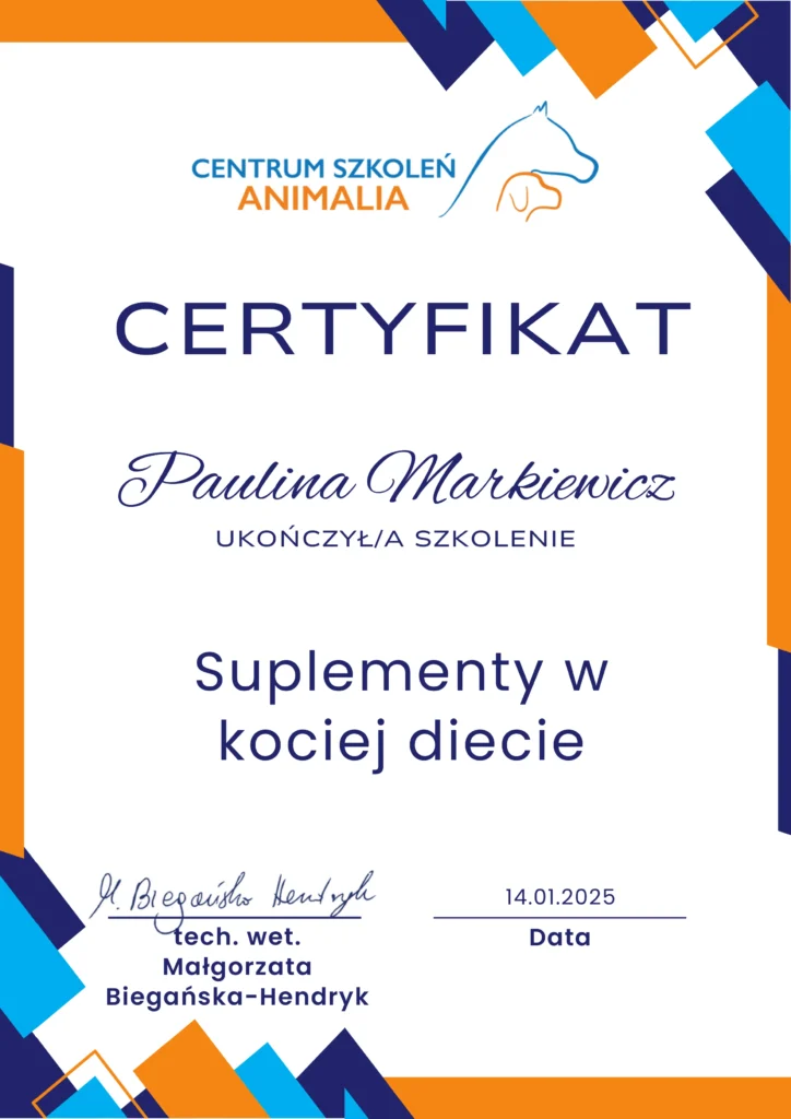 Paulina Markiewicz 4 koci beahworysta